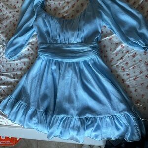 Lucy in the Sky light blue dress